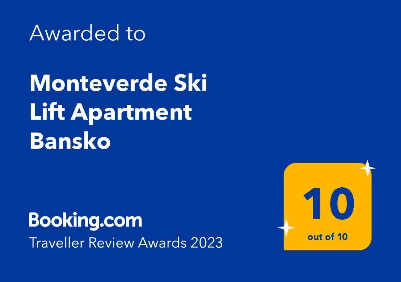 Monteverde Ski Lift Apartment Bansko Exteriér fotografie